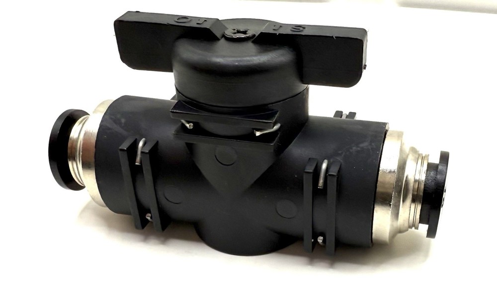 Pneumatic Ball Valve 8mm 8mmOD Quick Push to Connect Fitting Flow Control
