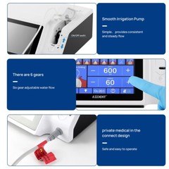 Dental Implant Motor System Brushless 20:1 LED Surgical Handpiece Contra Angle