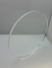 Acrylic Plexiglass Plastic Round Circle – 3/16″ Thick – Clear – 8″ Diameter