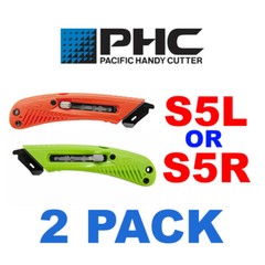 Pacific Handy Cutter S5R/S5L Safety Cutter (2-PACK)