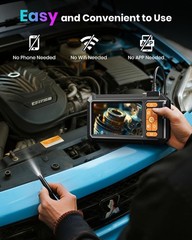 New Endoscope Camera with Light,Borescope Cameras with 4.3″ IPS 1920P 16.5 FT