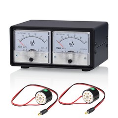 Dual Bias Current Probes Tester+Analog VU Meter for EL34 KT88 6L6 6V6 6550 KT66