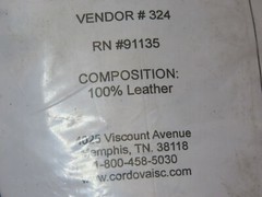 12Pr CORDOVA 8211HVM Driver Gloves Cowhide Standard Grain Leather Hi-Vis Medium