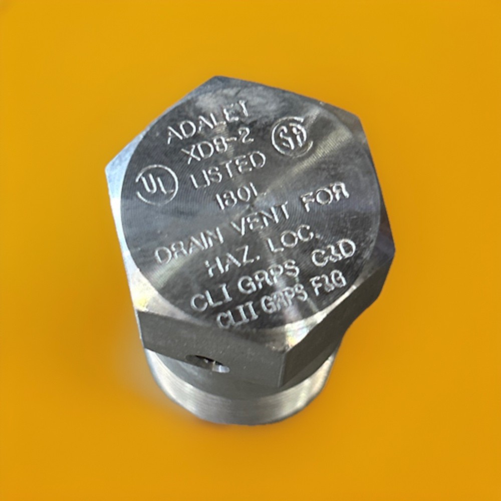 🔥Adalet XDB-2 (XDB2) Stainless Steel Combination Breather/Drain ~ 3 Units🔥