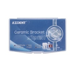1X AZDENT Dental Orthodontic Ceramic Brackets Roth.022 Hooks 345 Marked