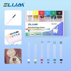 Dental Endodontic Absorbent Paper Points Taper 0.02/ 0.04 /0.06 15#-40# 45#-80#