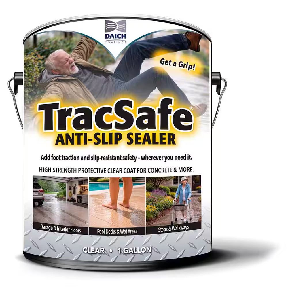 Anti-Slip 1 Gal. Clear Multi-Surface Sealer Water Repellent and Chemical Resista