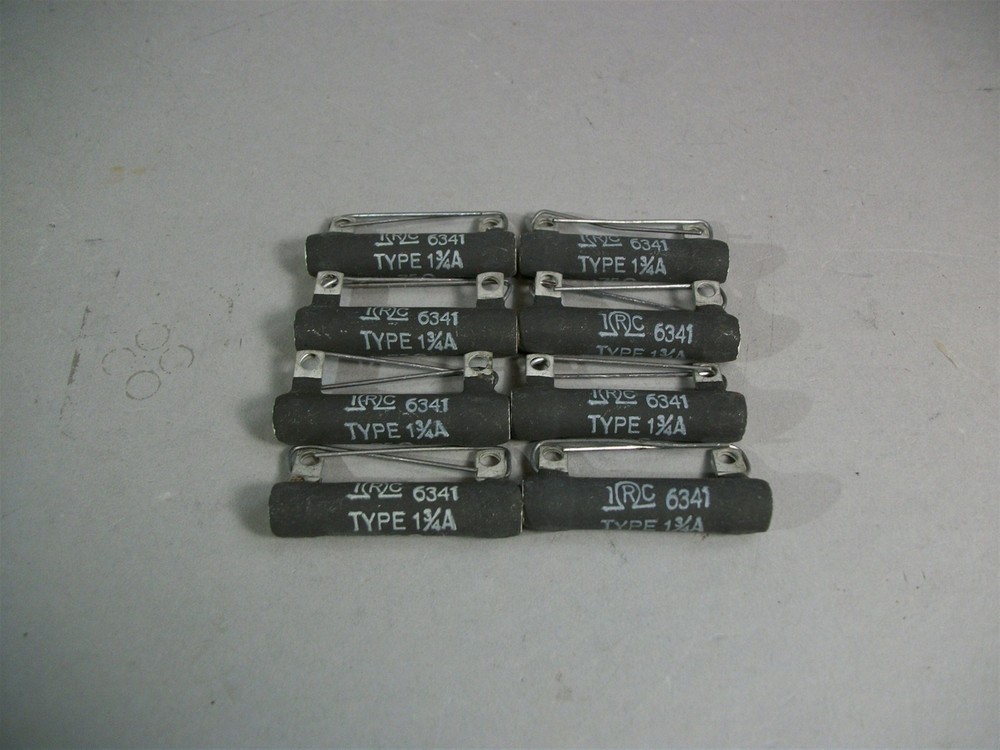 IRC Type 1 3/4A Resistors 75 ohms Lot of 8 – New