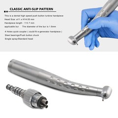 Dental High Speed Handpiece with 4 Holes Swivel Quick Coupler Coupling Fit KaV
