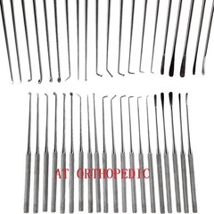 Rhoton Micro Dissector Expanded Set 20 Pcs Neurosurgery Instruments Surgical Kit