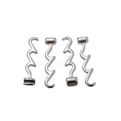 10pc Dental Orthodontic Crimpable Hooks for Archwire Stainless Steel EASYINSMILE