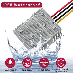 DC 24V to DC 12V 30A 360W Converter Step Down Voltage Regulator Waterproof