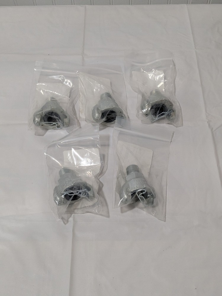 Dixon 1/2″ NPT, Universal Hose Coupling with Male NPT Ends 5 PCS MSCAM2