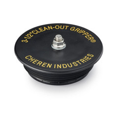 Gripper 3-1/2 In. ABS Mechanical Cleanout Plug