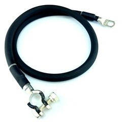 Battery Cable Negative 4 Gauge AWG Copper Custom – Car, Truck, RV, Boat, Solar