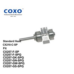 COXO Dental High Speed Handpiece 4 Hole Anti-retraction Standard Head Colorful