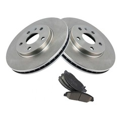 Front Ceramic Brake Pads & Rotor Kit 5 Lug 12.40in 315mm BKA11987