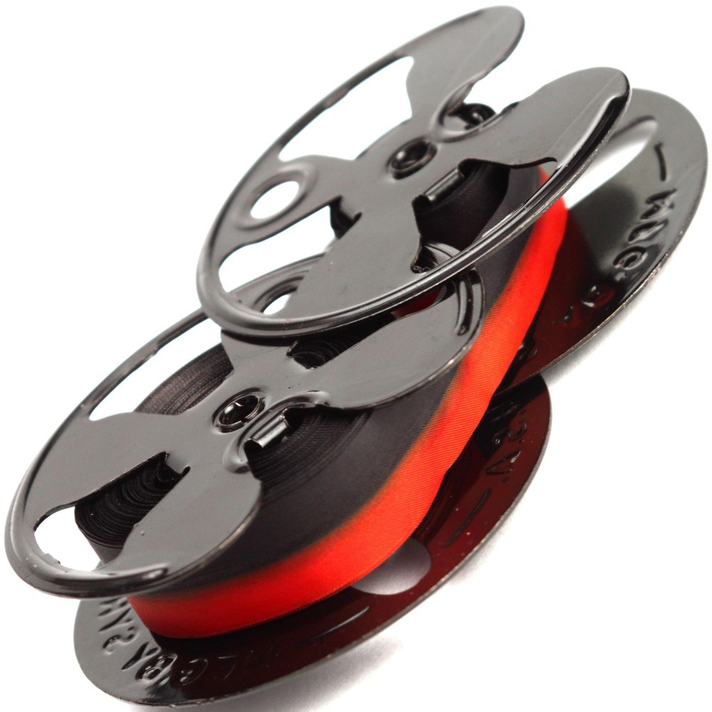 Royal Standard Model No 10 Typewriter Twin Metal Spools + New Black Red Ribbon