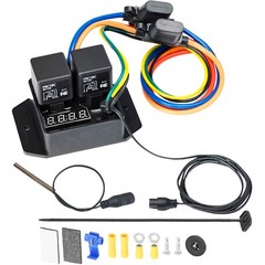 DIGITAL ADJUSTABLE ELECTRIC FAN CONTROLLER THERMOSTAT TEMP-ERATURE SWITCH WIRING