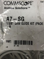 Andrew CommScope A7-SG 1-5/8″ Saw Guide Kit – Pack of 10; A7SG