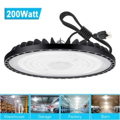 200W UFO LED High Bay Light Industrial Commercial Factory Garage Light 90-277V