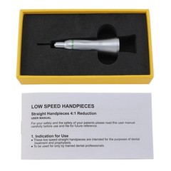 Dental Hygiene Prophy 4:1 Straight Nose Cone Handpiece Air Motor 4 Hole WH NSK
