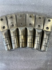 6 New 3M 31172 750 MCM CU Copper Compression Lug 1/2” Stud – Lot of 6 New