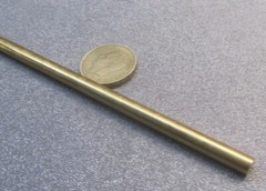 360 Brass Rod 1/4″ (.250″) Diameter x 24.0″ Length, 3 Pcs, 6 Ft