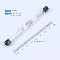 Dental Orthodontic Retainer Wire Bracket Lingual Flat Straight Stainless Steel