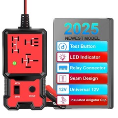 12V Automotive Relay Tester 4/5 Pin LED Car Diagnostic Relay Testing Tool