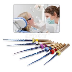 AZDENT Dental Engine Use Rotary Heat Activated Canal Root Endodontic Files