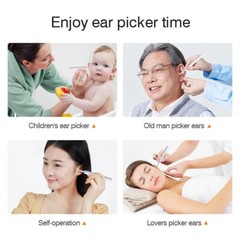 NEW LED Ear Wax Cleaner Ear Camera Otoscope with Light Cleaner Removal Kit
