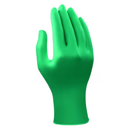 Ansell 92-600 Touchntuff 9 1/2 In Chemical Resistant Gloves, Nitrile,