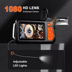 Industrial Endoscope Borescope 1080P 4.3” Screen 5.5mm Inspection Snake Camera