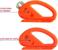 Snitty Safety Cutter Car Vinyl Wrap Cutting Tool Carbon Fiber 2 Pcs