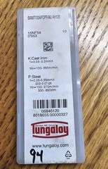 Tungaloy SWMT1304PDPR-MJ AH120 Qty 8 15Nf54