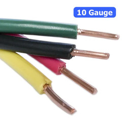 3 Wire with ground, 10 gauge, 200ft, Twisted, Submersible Pump wire
