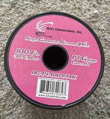Best Connections Single Conductor Stranded Wire Red 14 Gauge 30.5m 100′