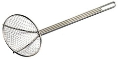 Bayou Classic 0186, 18-in Nickel-Plated Skimmer 18 inches, Silver