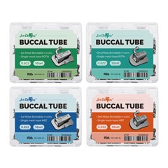 AZDENT Dental Orthodontic Buccal Tube 1st 2nd Molar Roth/MBT 018/022 Bondable US