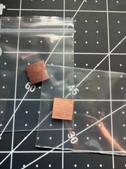 SEMIXICON DIASEMI 10x10x3 mm Copper Diamond Composite Heatsink Heat Spreader
