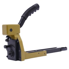 Carton Stapler w/100 Staples for Sealed Boxes, Cartons, Corrugated Cardboard