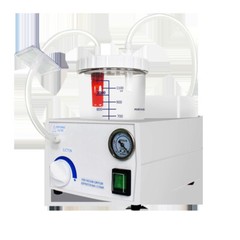 1000mL Portable Phlegm Suction Unit Emergency Medical Vacuum Aspirator Machine