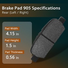 Front Rear Drilled Slotted Brake Pads Rotors for 07-13 Nissan Altima 11.65 11.46