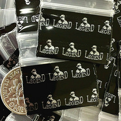 BaggiesSince1987 – 1034 Design Zip Bags 1000PCS Metallic 25 DSN MIX, READ DETAIL