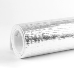 Insulation Foam Mat 21.5Sqft Foam Core Radiant Barrier For Car Cabin Window Home