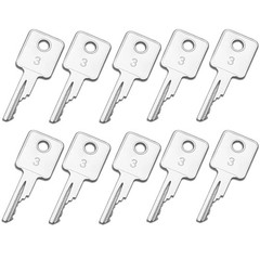 10PCS D250 6693241 Bobcat Keys Heavy Equipment Key Fits Bobcat Skid Steer Genie