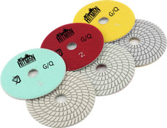 Three Step Granite/Quartz Polishing pads