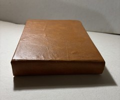 Handmade Brown Faux Leather – Sketchbook Blank Journal Book – 8 in. x 5.8 in
