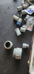 Estate LOT 100s Of Electrical PVC Conduit Fittings 1/2″-2 1/2″ NEW SEAL TIGHT
